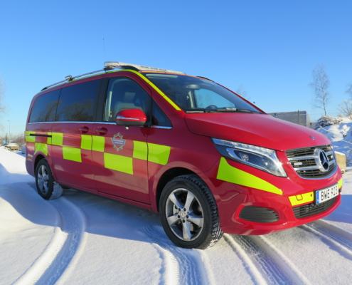 Södra Älvsborgs Räddningstjänstförbund Mercedes V-klass