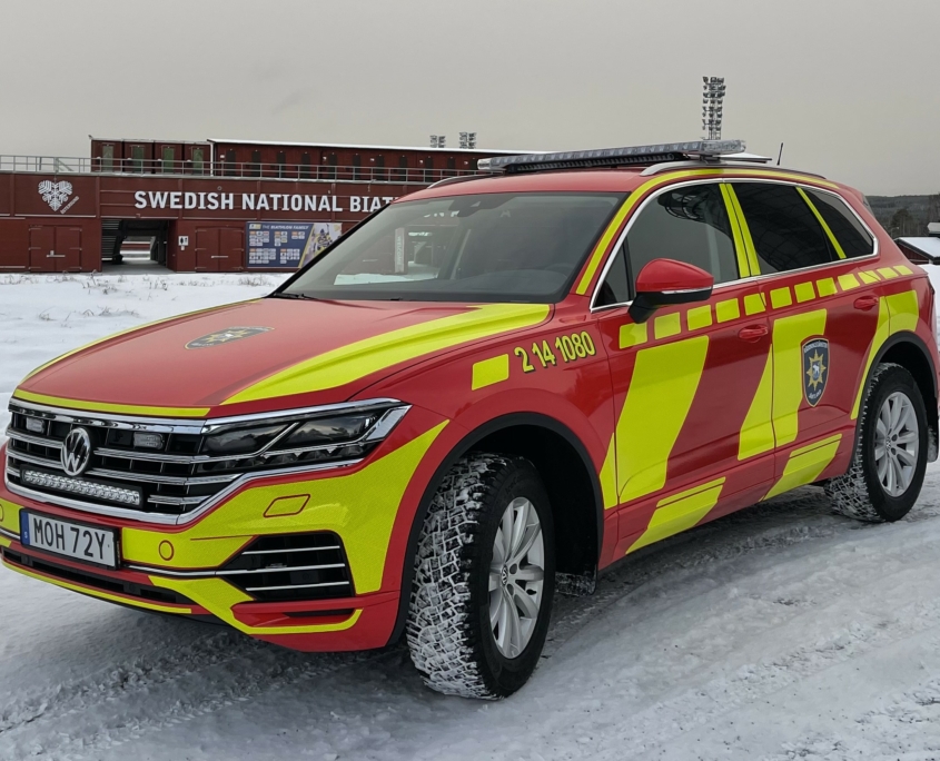 Räddningstjänsten Jämtland Volkswagen Touareg